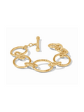 Julie Vos Catalina Light Link Bracelet Gold Chain Bracelet Gold Hammered Chain Bracelet Women's Jewelry Accessory Gift Jincy's