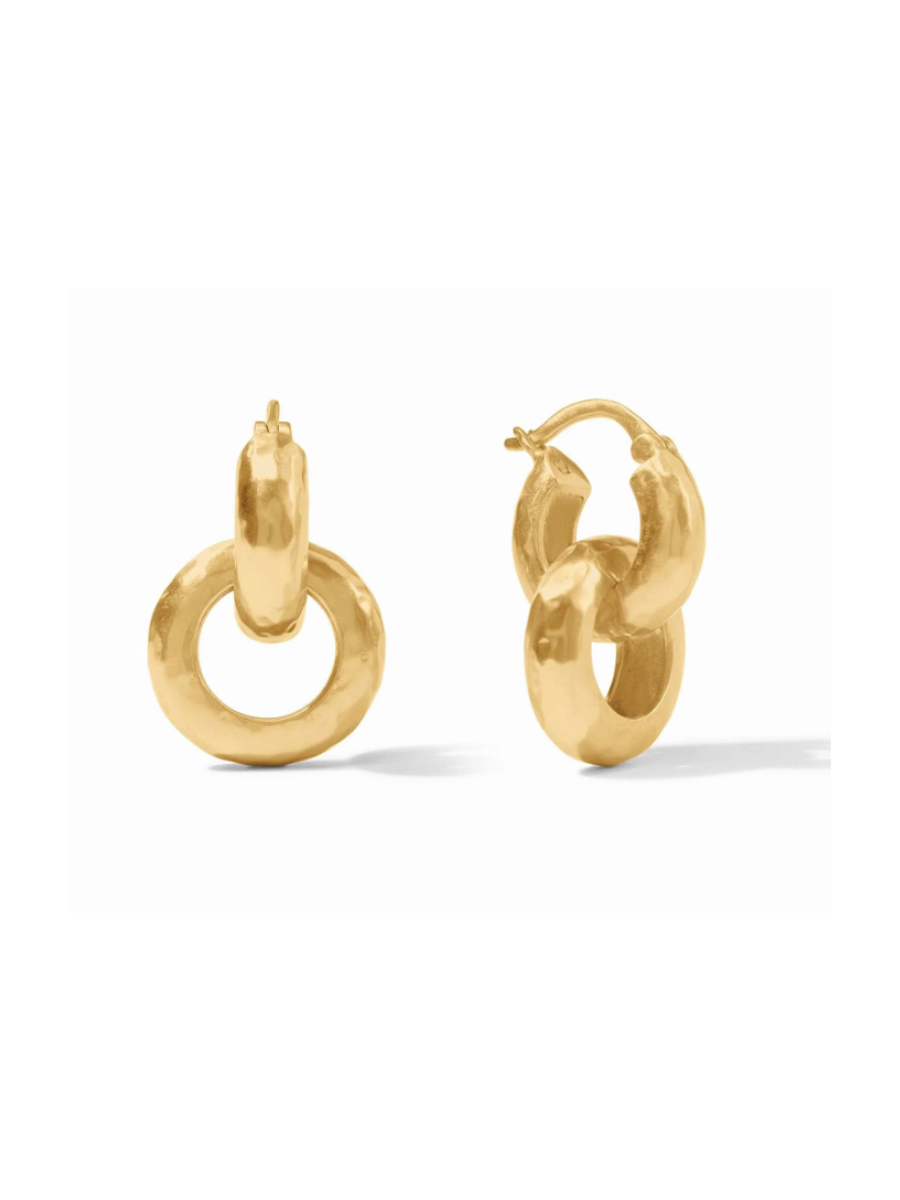 JULIE VOS | Catalina 2-In-1 Earring - Gold
