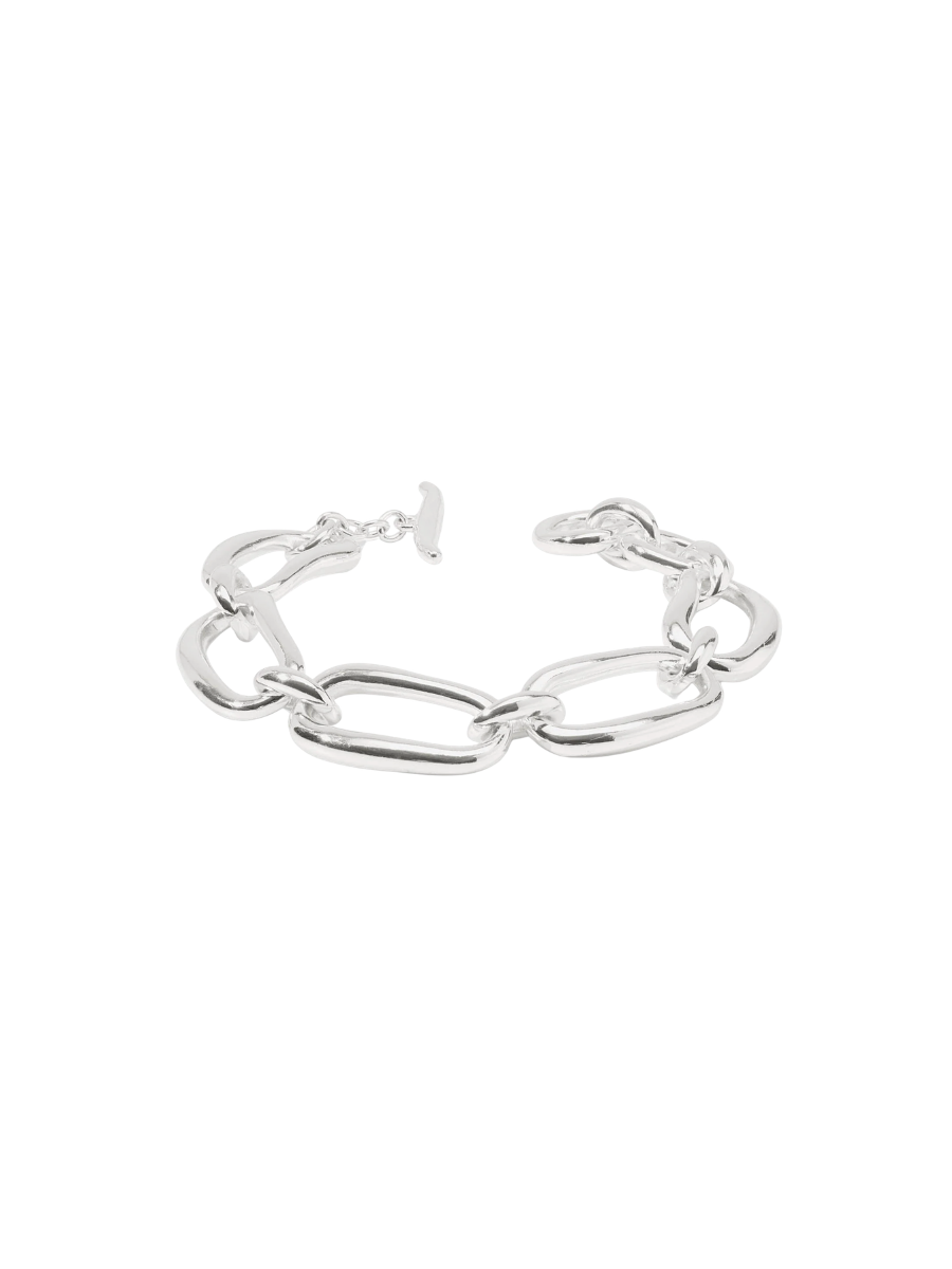 JULIE VOS | Wave Link Bracelet - Silver