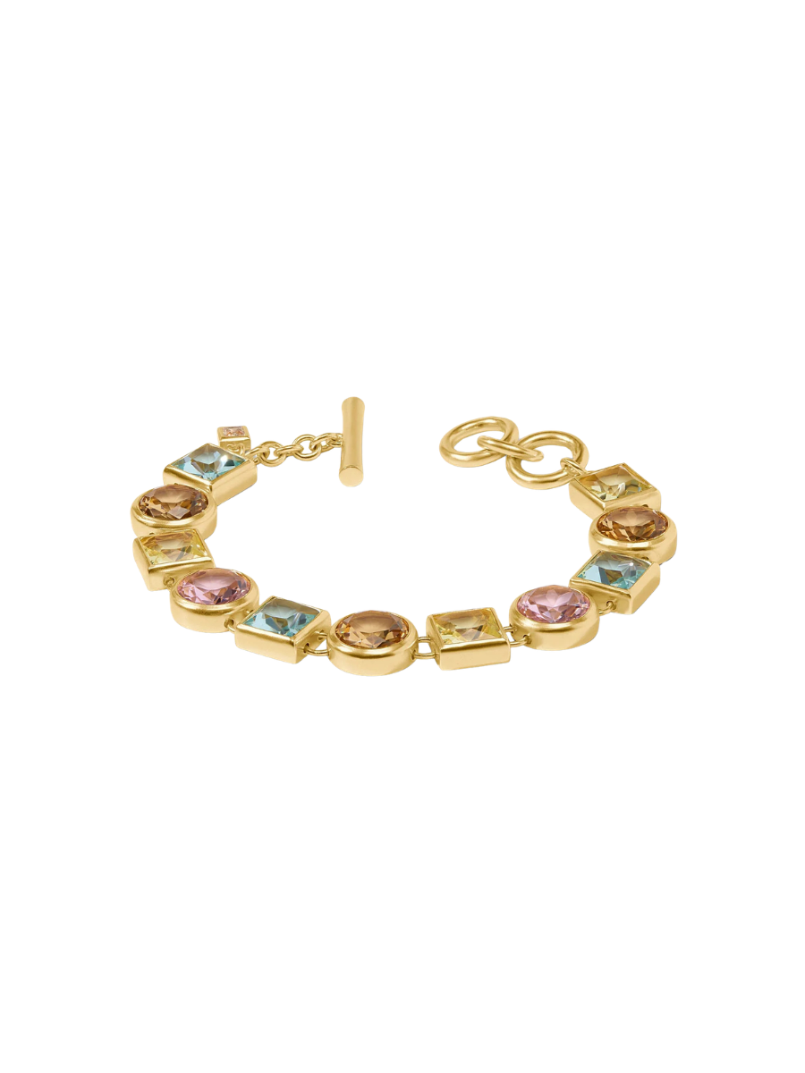 JULIE VOS | Jolie Tennis Bracelet - Multi Stone