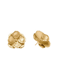 Julie Vos Bloom Statement Stud Gold Earring Hammered Gold Floral Flower Stud Earring Women's Statement Jewelry Accessory Gift Jincy's