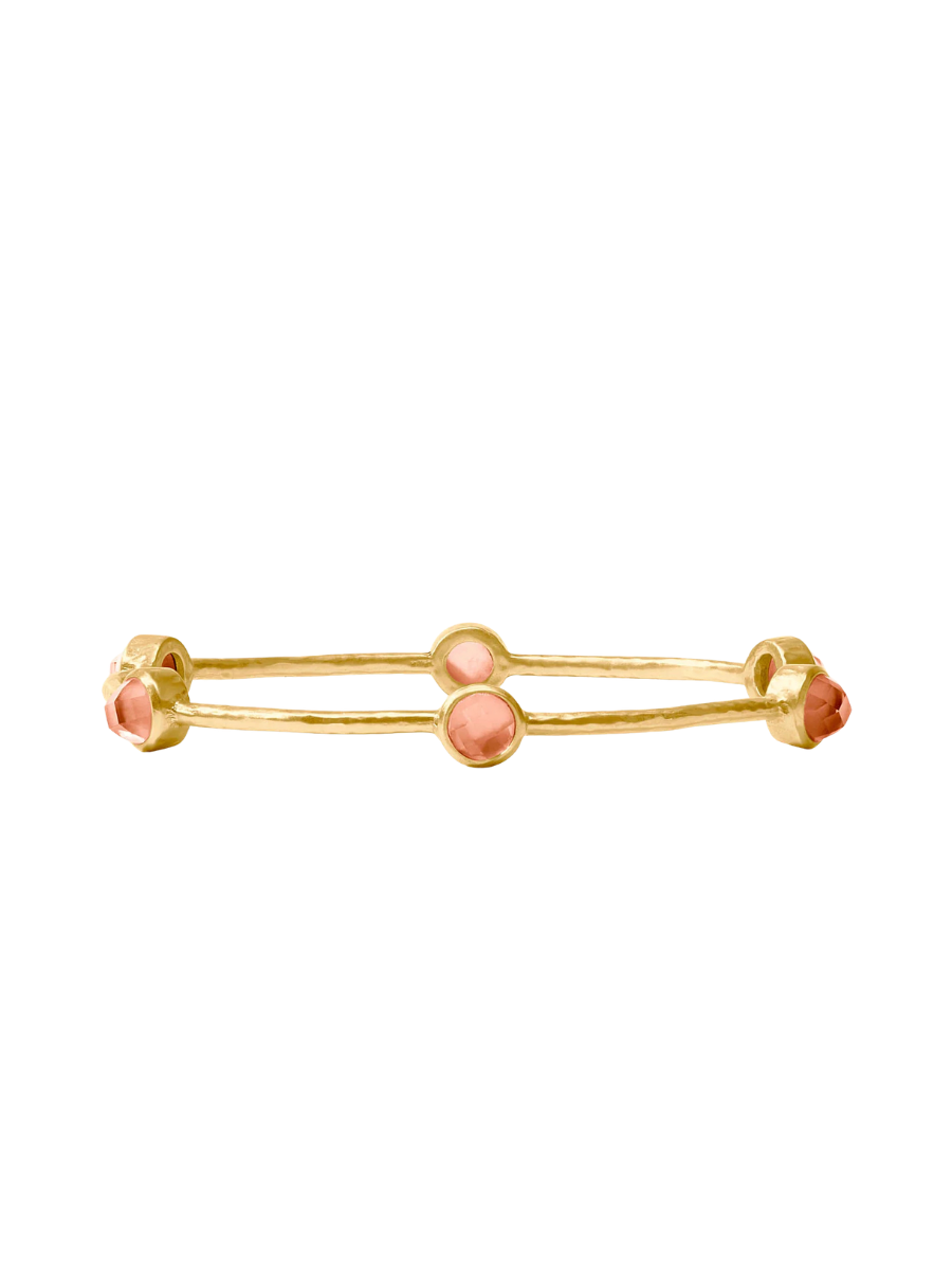 JULIE VOS | Milano Luxe Bangle - Iridescent Melon
