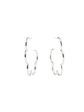 JULIE VOS | Gardenia Hoop - Silver
