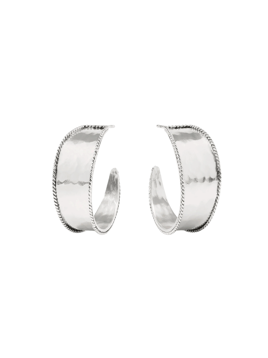 JULIE VOS | Savoy Hoop - Silver