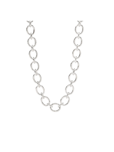 JULIE VOS | Catalina Demi Link Necklace - Silver