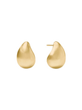 Julie Vos Wave Earring Gold Teardrop Post Back Abstract Women's Accessory Jewelry Gift Jincy's