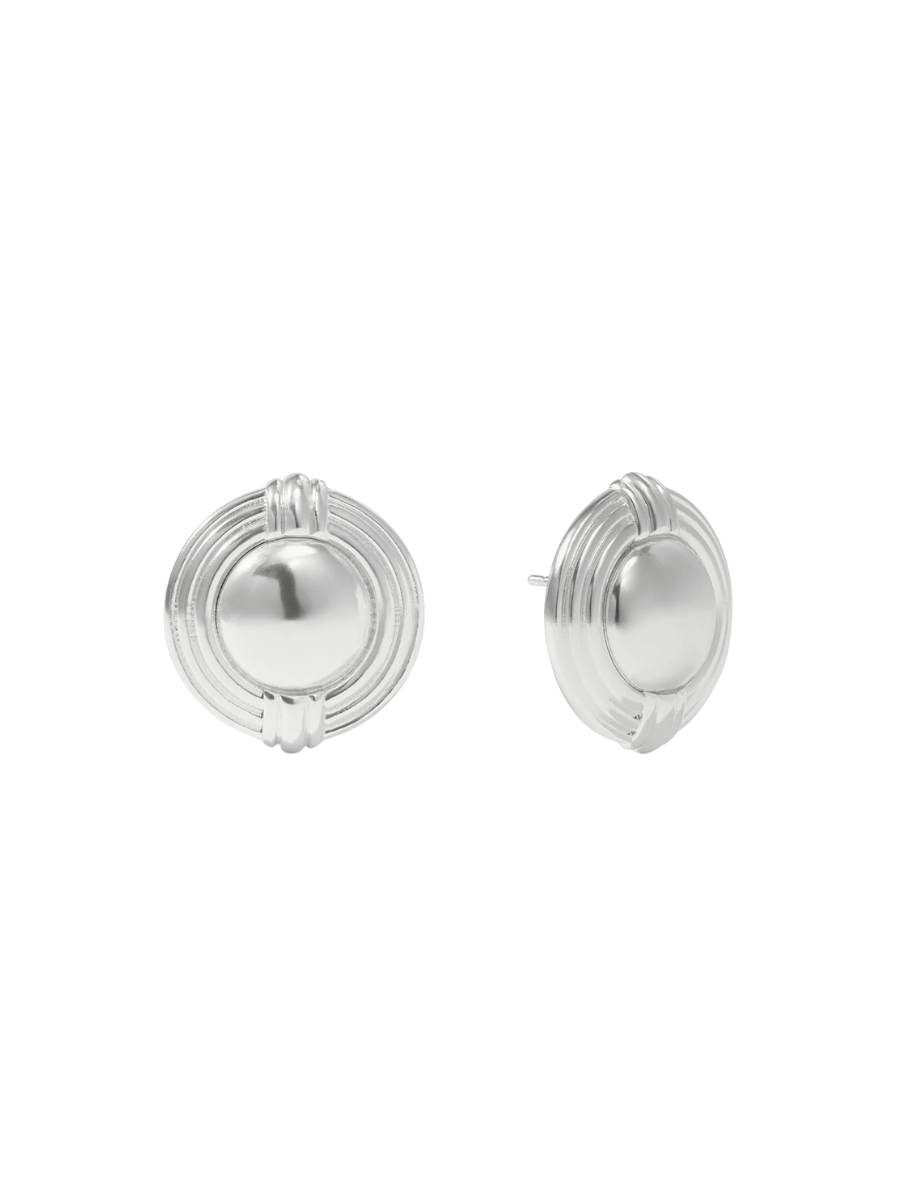 JULIE VOS | Portofino Statement Stud - Silver