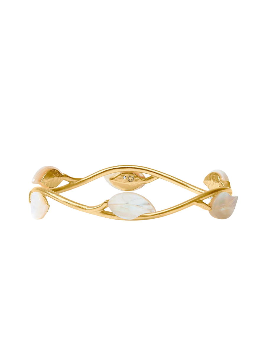 JULIE VOS | Willow Stone Bangle - Mother Of Pearl