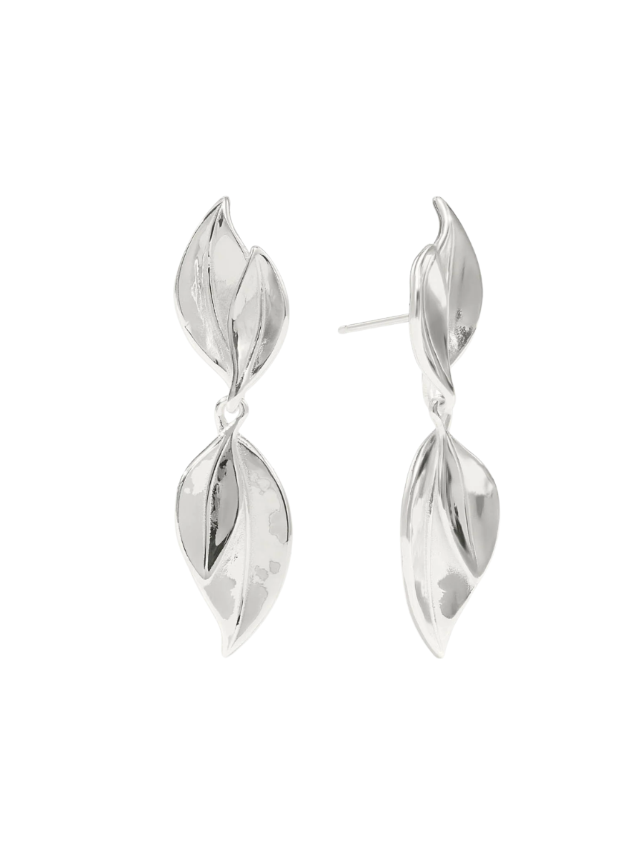 JULIE VOS | Willow Midi Earring - Silver