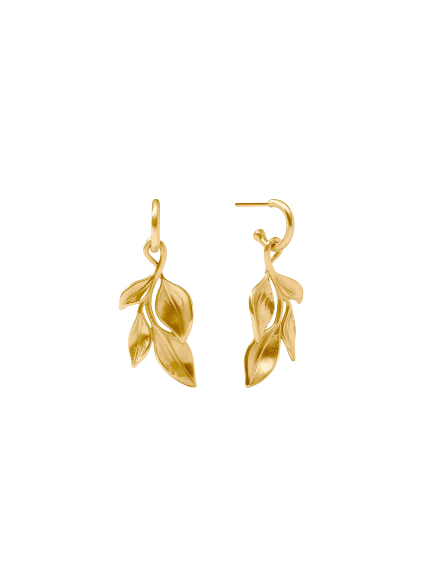 JULIE VOS | Willow Hoop & Charm Earring