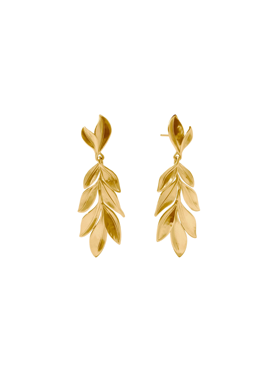 JULIE VOS | Willow Statement Earring - Gold