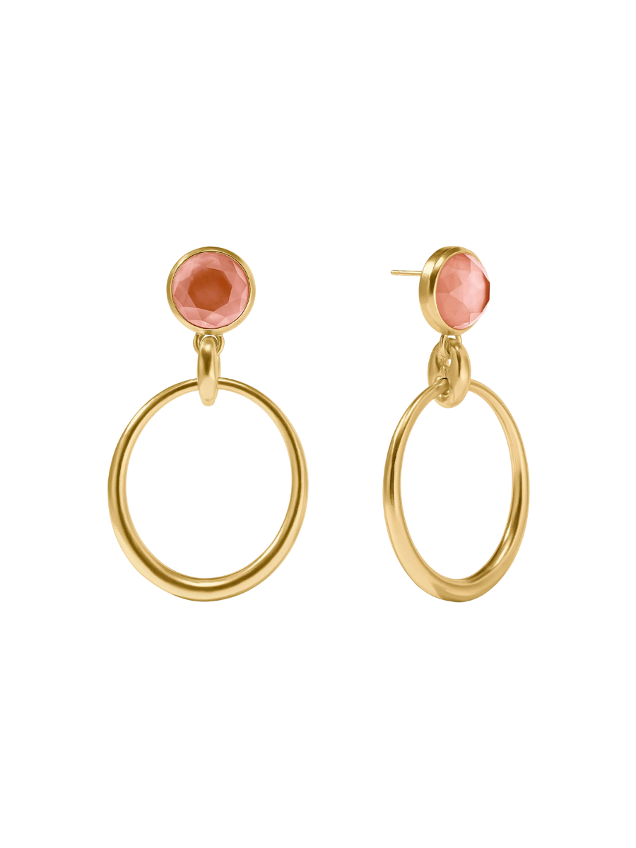 JULIE VOS | Laguna Statement Earring - Melon