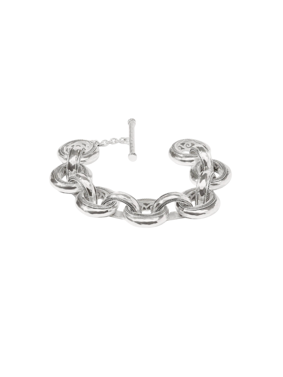 JULIE VOS | Cannes Demi Link Bracelet - Silver