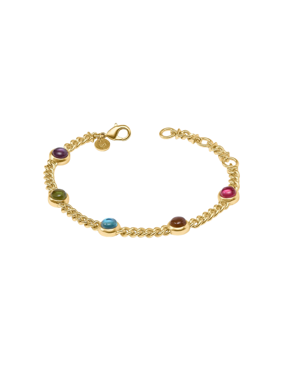 JULIE VOS | Dolce Delicate Bracelet - Iridescent Multi Stone
