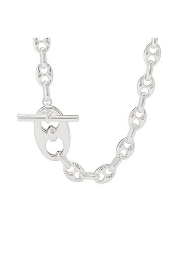 JULIE VOS | Laguna Demi Link Necklace - Silver