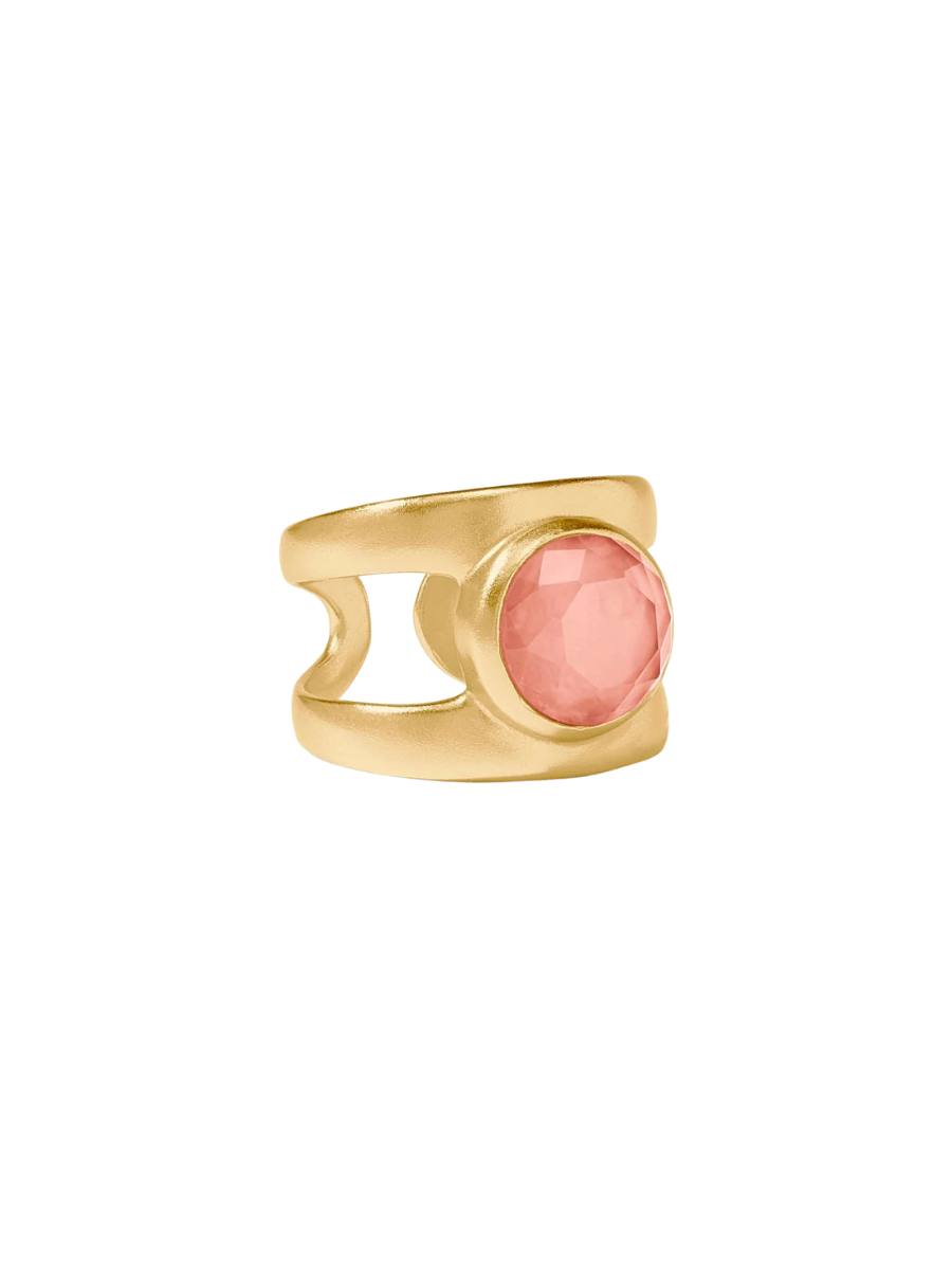 JULIE VOS | Laguna Stone Ring - Iridescent Melon