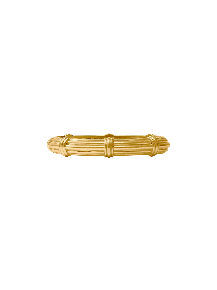 JULIE VOS | Portofino Demi Hinge Bangle - Gold