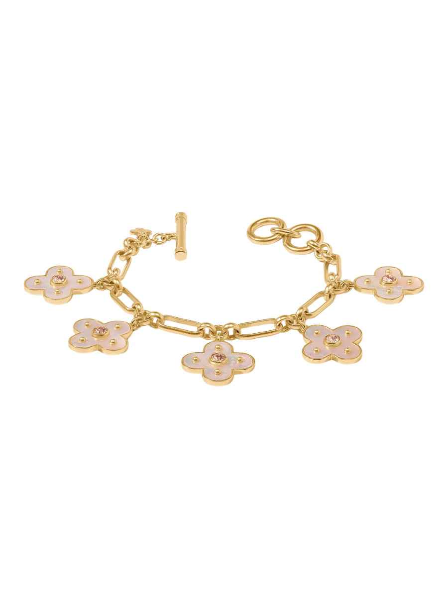 JULIE VOS | Colette Charm Bracelet - Champagne