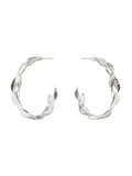 JULIE VOS | Willow Hoop - Silver