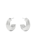 JULIE VOS | Portofino Statement Hoop - Silver