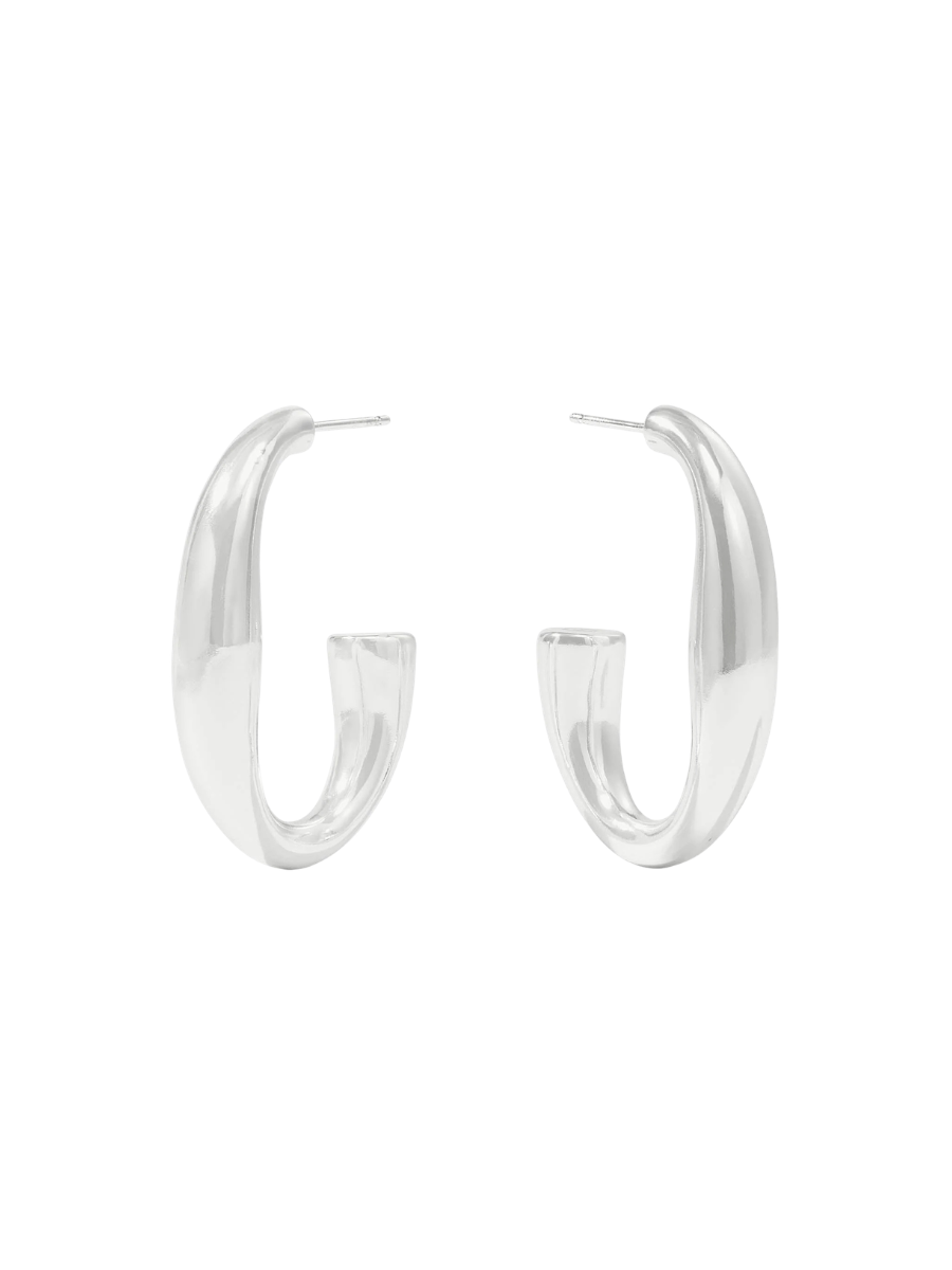 JULIE VOS | Laguna Hoop - Silver