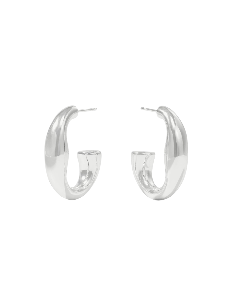 JULIE VOS | Laguna Hoop - Silver