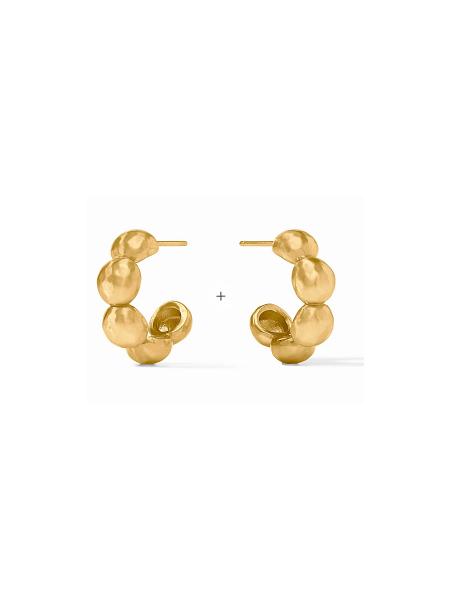 JULIE VOS | Solara Nova Hoop - Gold