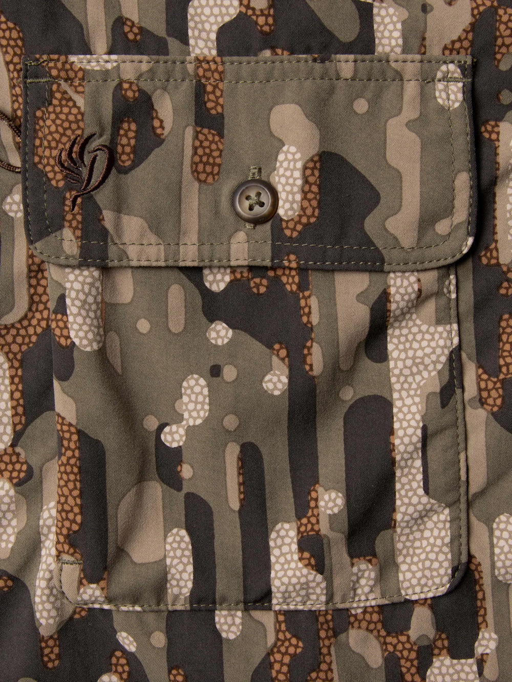 Duck Camp | Lightweight SS Hunting Shirt - Woodland