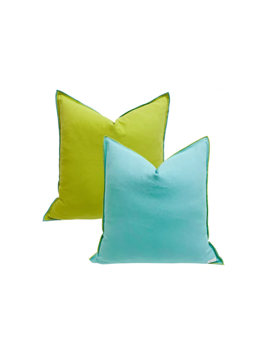 Laura Park | Decorative Pillow - Blue/Green Two-Toned