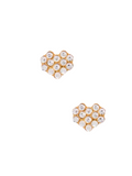 LINNY CO Screwback Stud Leo Clear Heart Earring Stud Women's Earring Accessory Jewelry Gift Boutique Jincy's