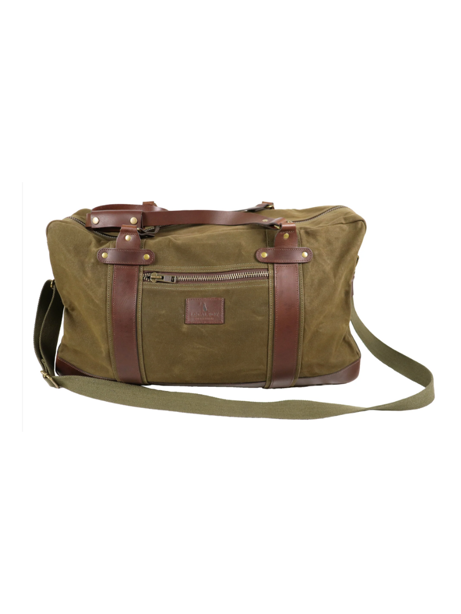 local boy duffle bag leather mens gifts tote tripp