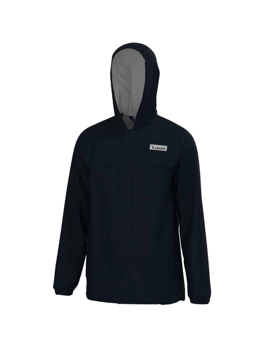 Local Boy | Rain Jacket - Black