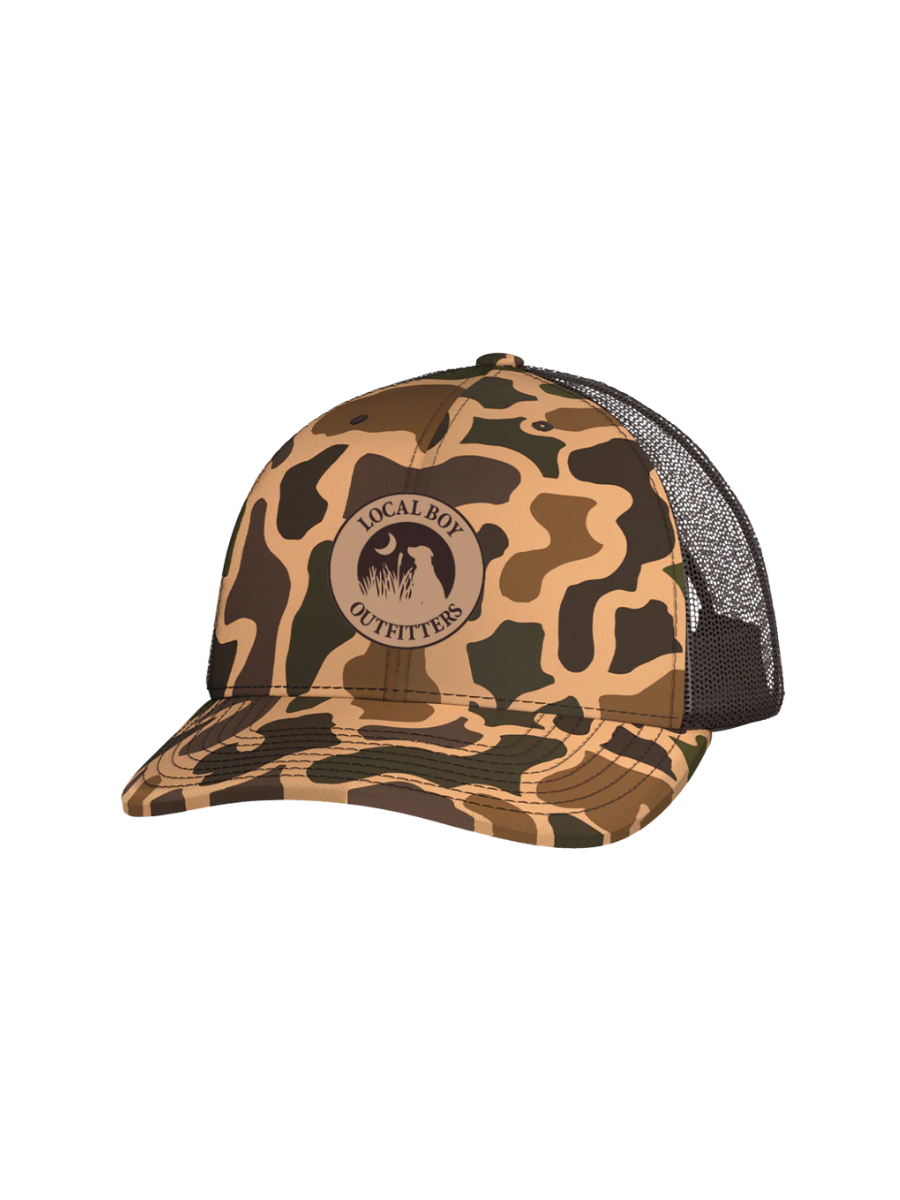 Local Boy | Leather Patch Trucker Hat - Localflage