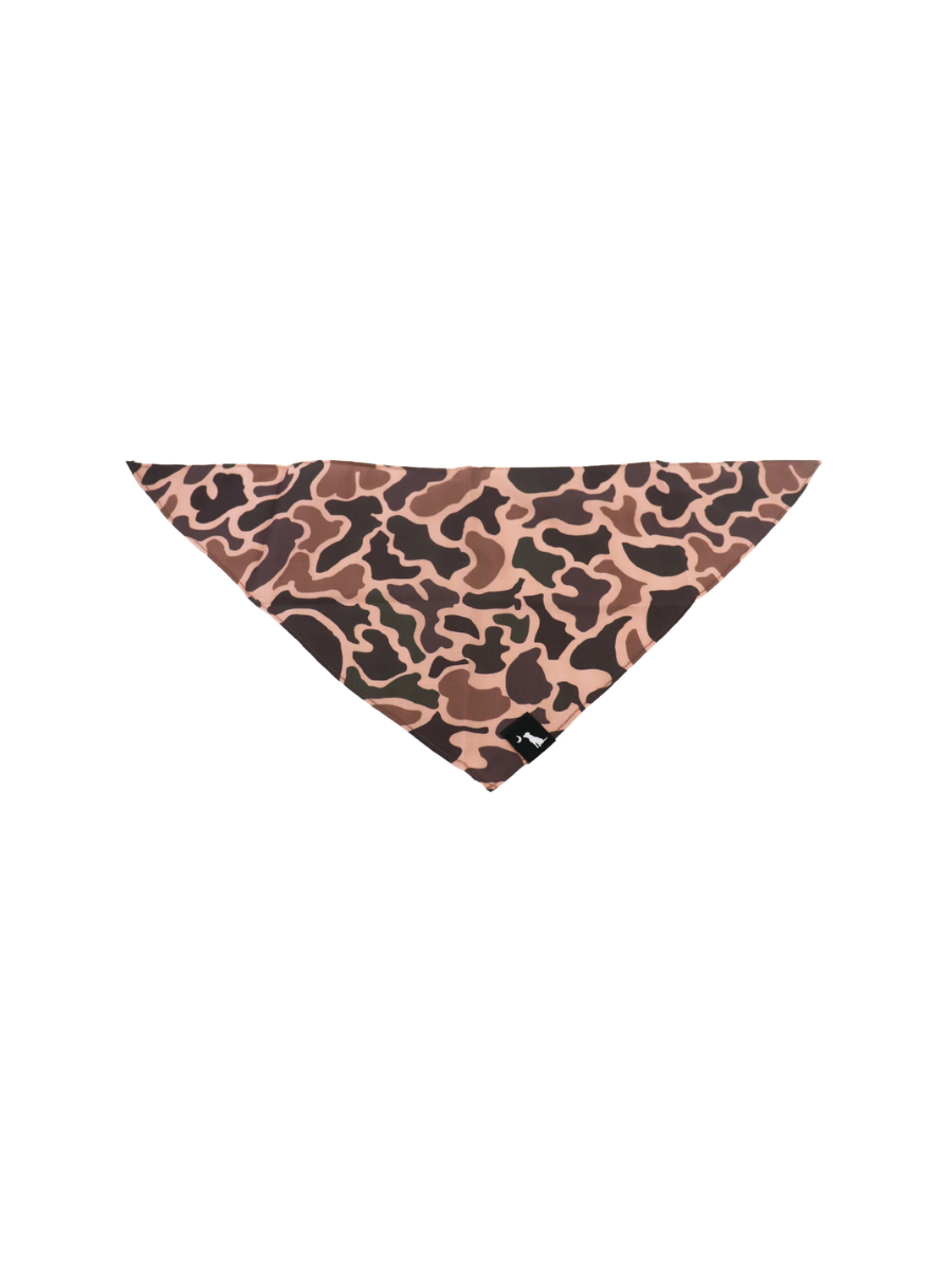Local Boy | Dog Bandana - Old School Camo
