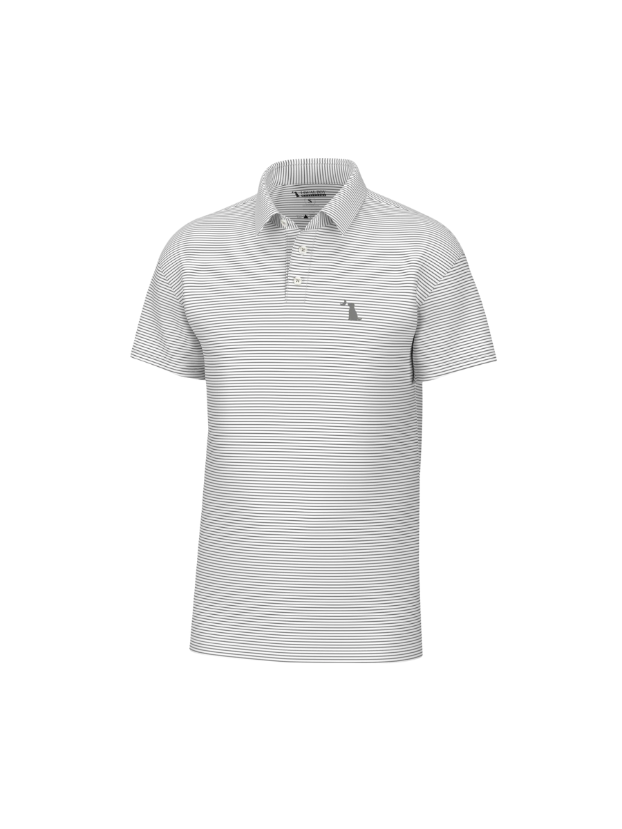 Local Boy | Driftwood Polo - Cool Gray