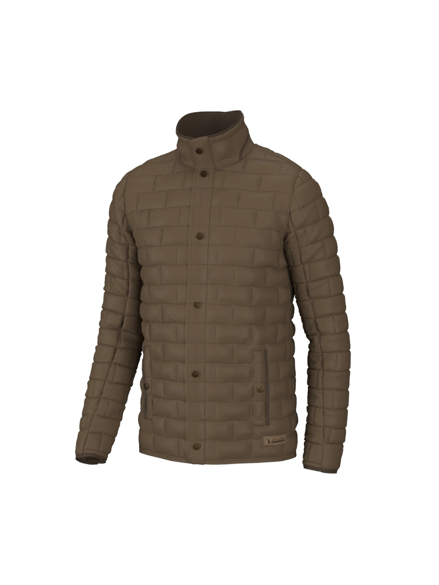 Local Boy | Brick Quilted Jacket - Mocha