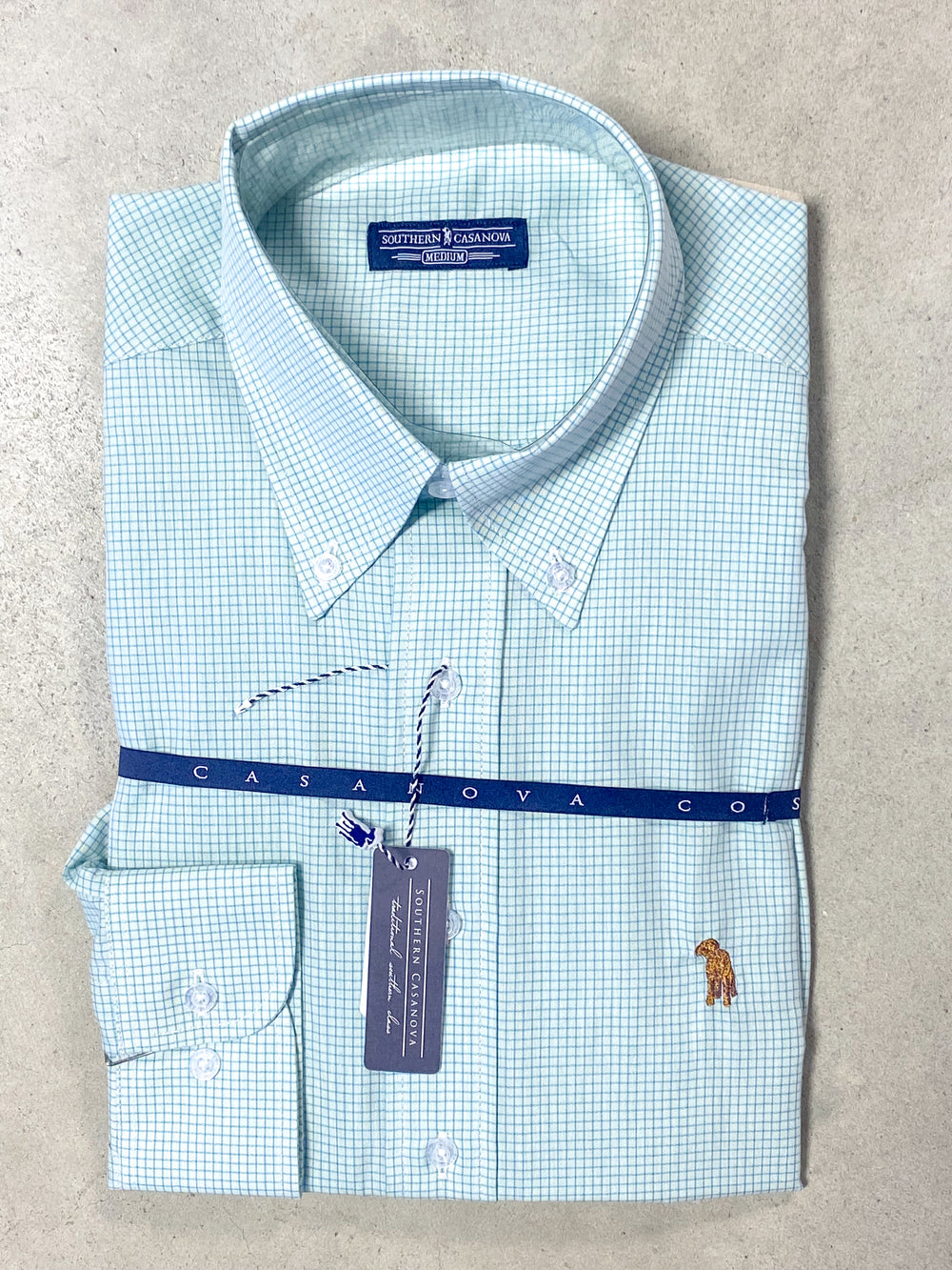 Southern Casanova | Button Down - Seafront Check