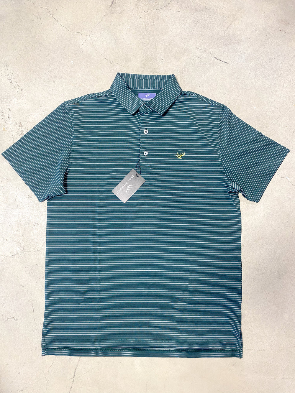 Hunt To Harvest | Performance Polo - Hunter Green