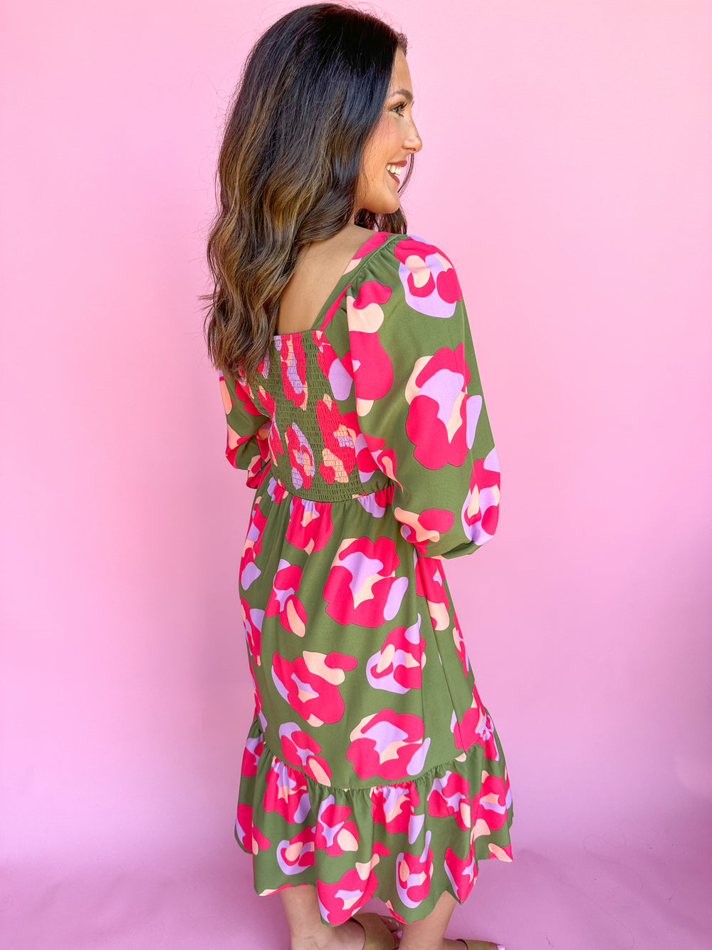 Michelle McDowell | Taylor Dress - Spot On Olive