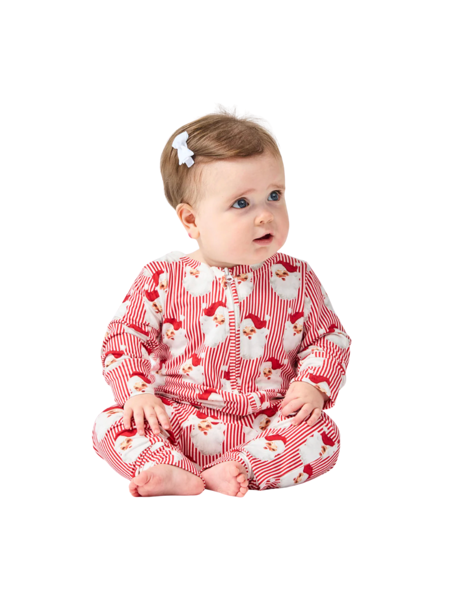 Mary Square | BABY Pajamas - Santa Baby Red
