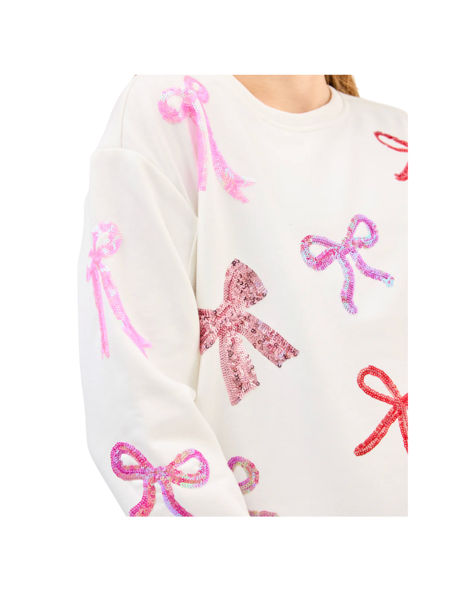 Mary Square | YOUTH Sarah Sweatshirt - Bows