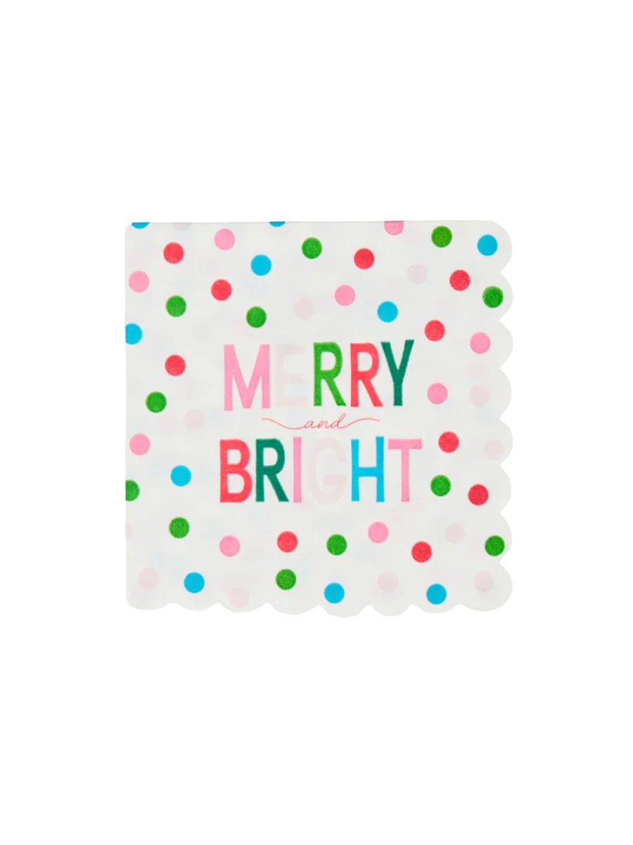 Mary Square Cocktail Napkins Merry & Bright home decor entertaining gift jincy's