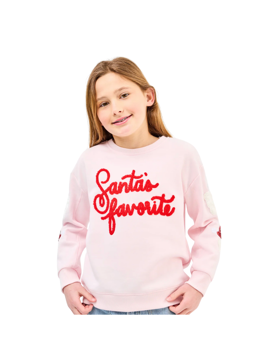 Mary Square | YOUTH Sarah Sweatshirt - Santa's Favorite