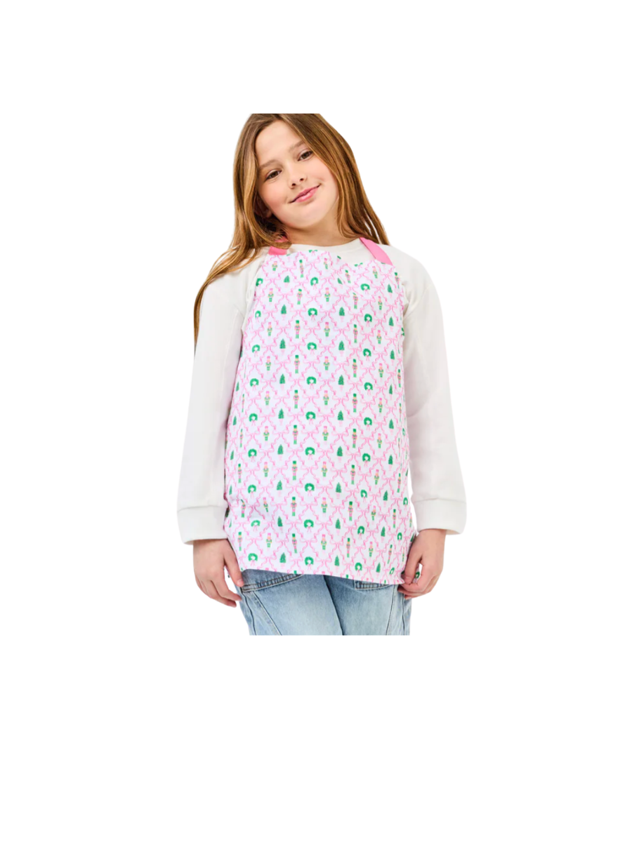 Mary Square | YOUTH Apron - Sugar Plum Dreams