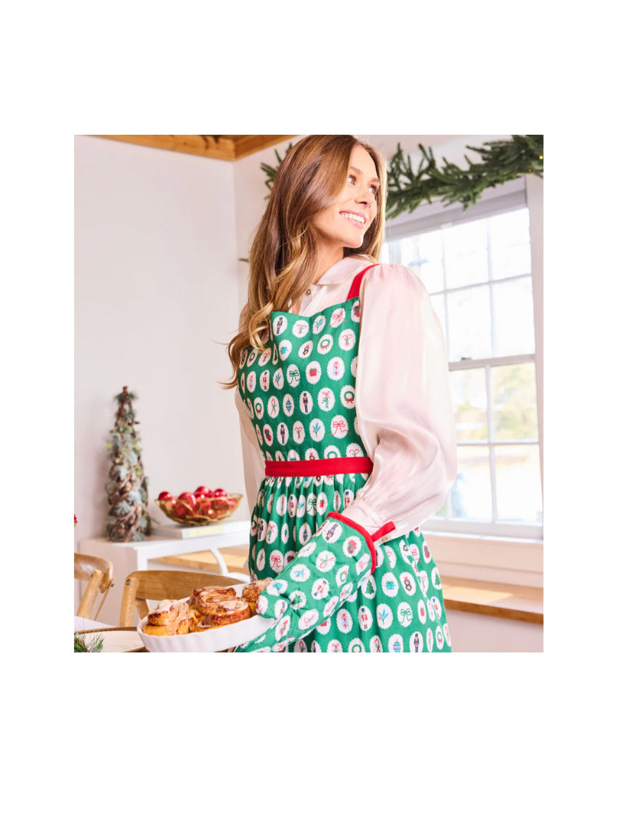 Mary Square | Adult Apron - Christmas Tidings