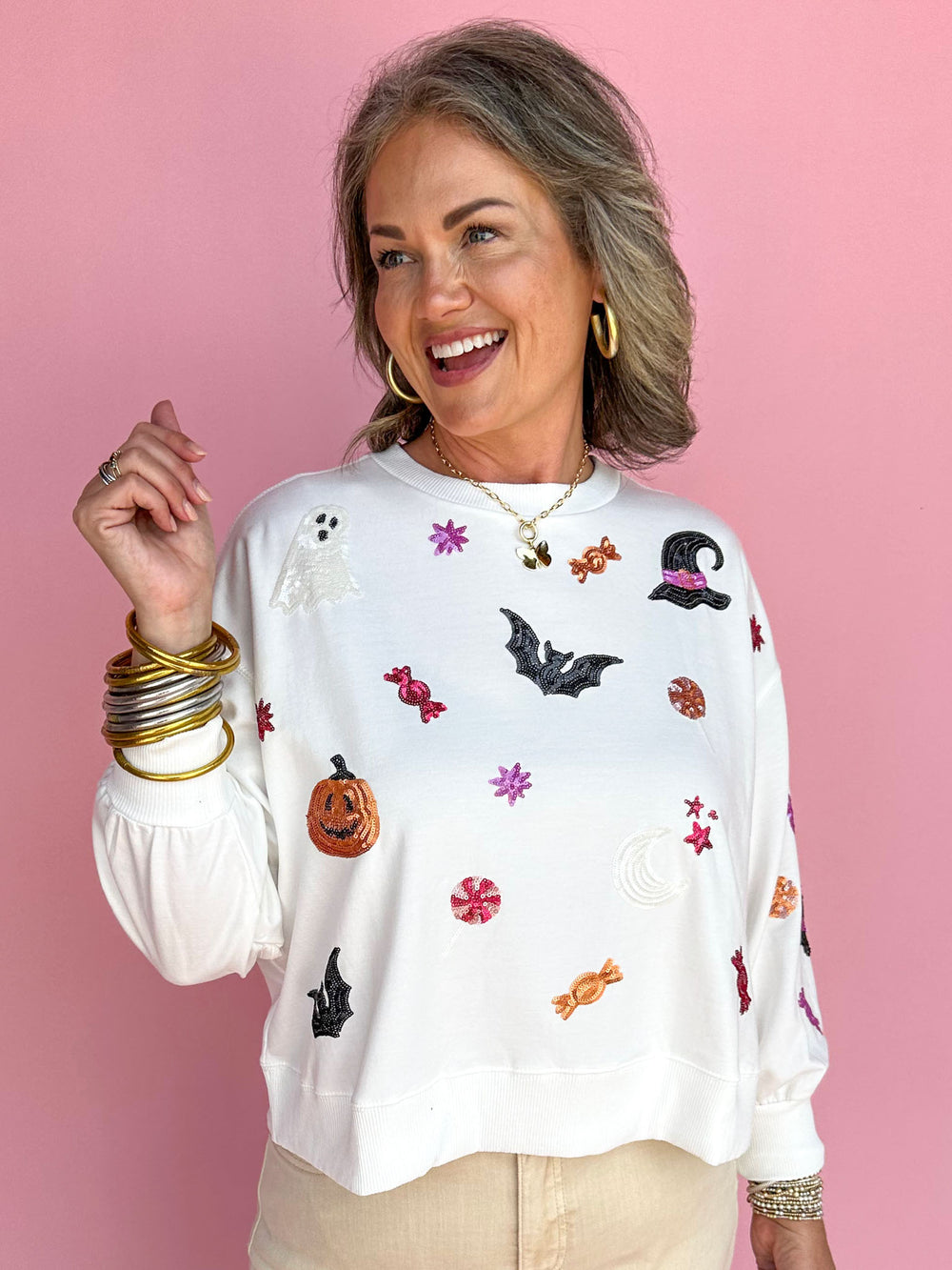 Mary Square | Millie Halloween Sweatshirt