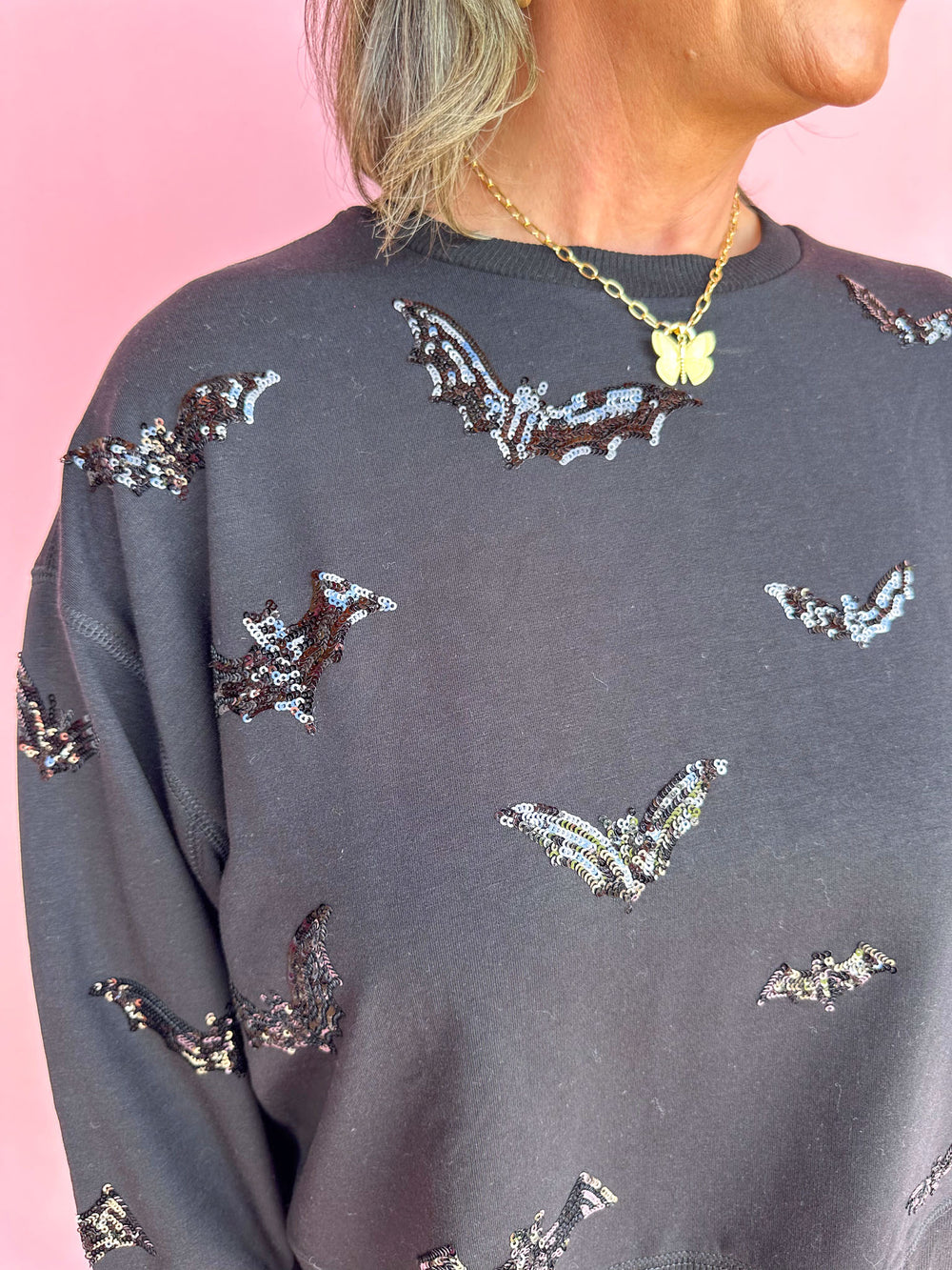 Mary Square | Millie Bats Sweatshirt