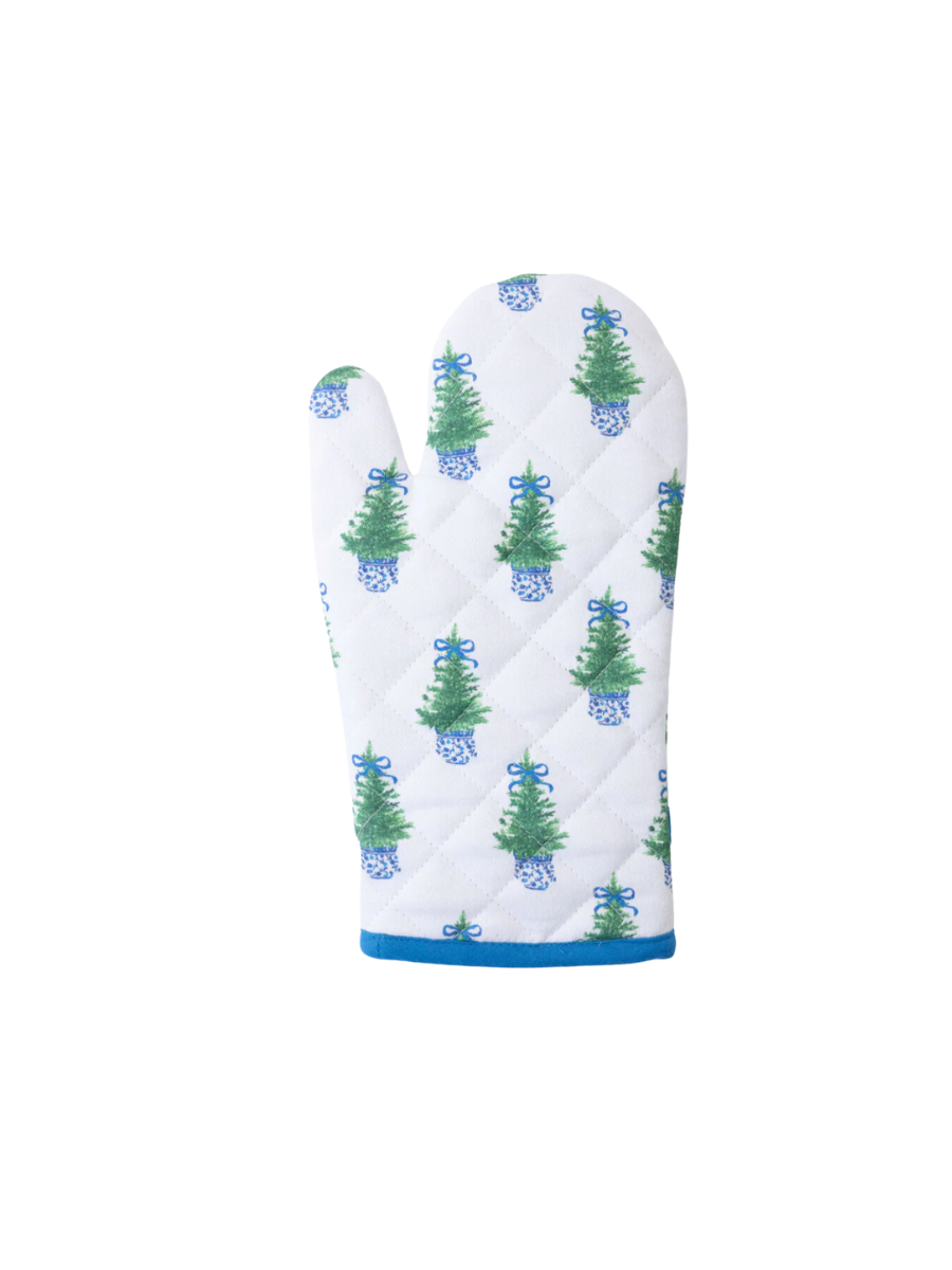 Mary Square | Fancy & Festive Tree Oven Mitt