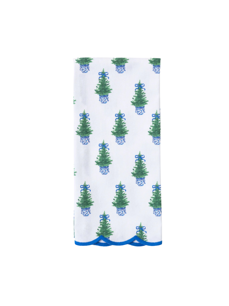 Mary Square | Fancy & Festive Tree Tea Towel