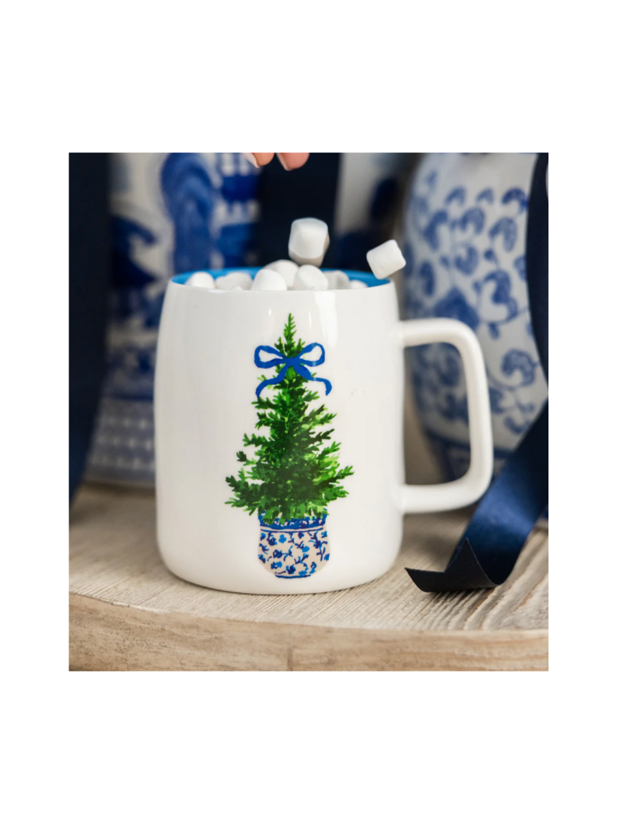 Mary Square | Fancy & Festive Tree Mug